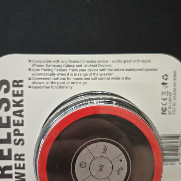 Wireless Waterproof Shower Speaker - Picture 3 of 3